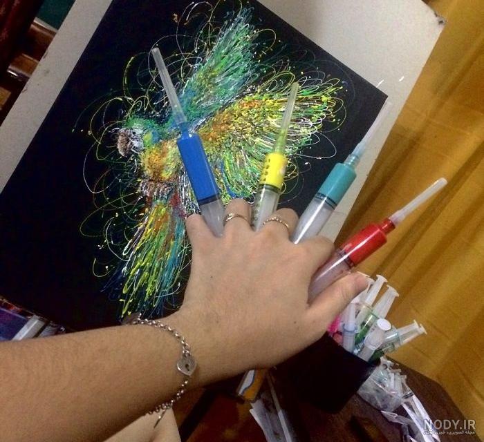 نقاشی روی بوم برای نوجوانان