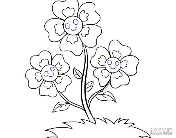 نقاشی گل یاس
