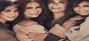 عکس پروفایل دخترونه سه نفره با حجاب