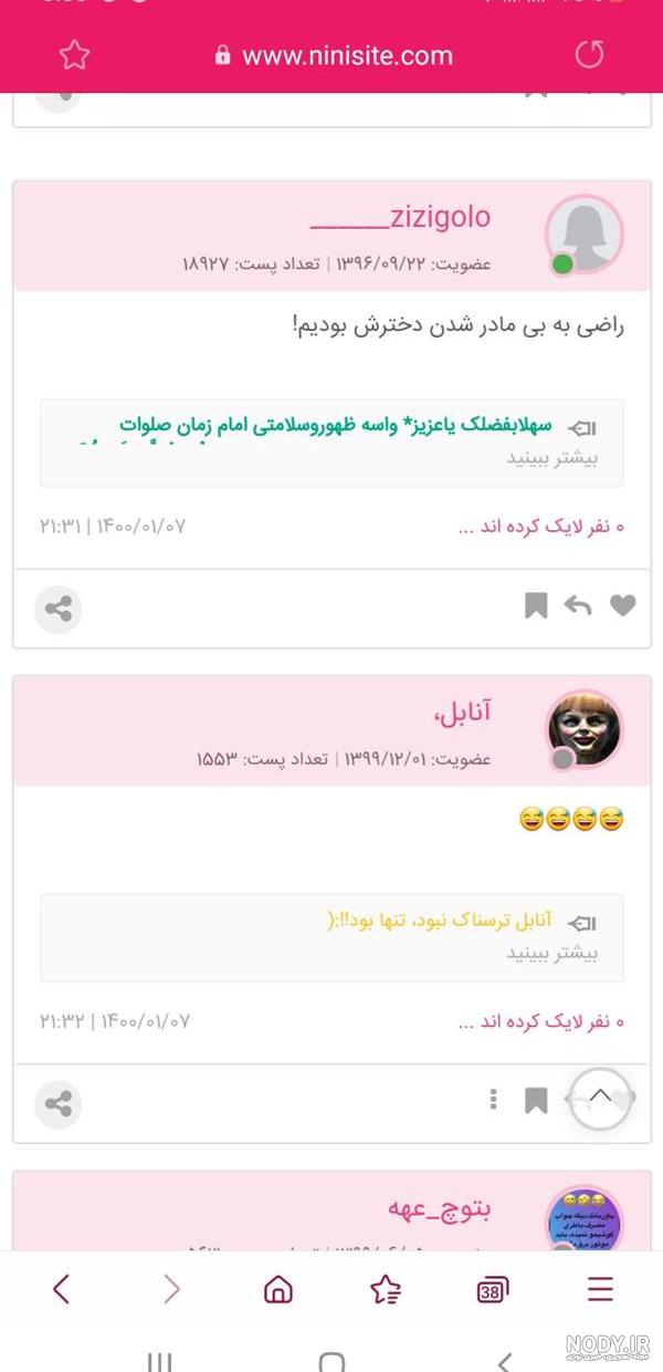 عکس های آنابل