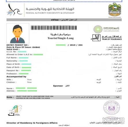 عکس ویزای دبی