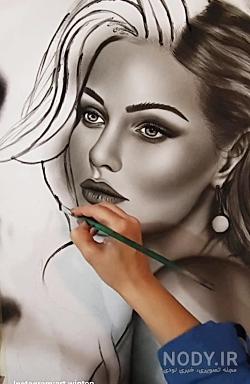 نقاشی رئالیسم چهره