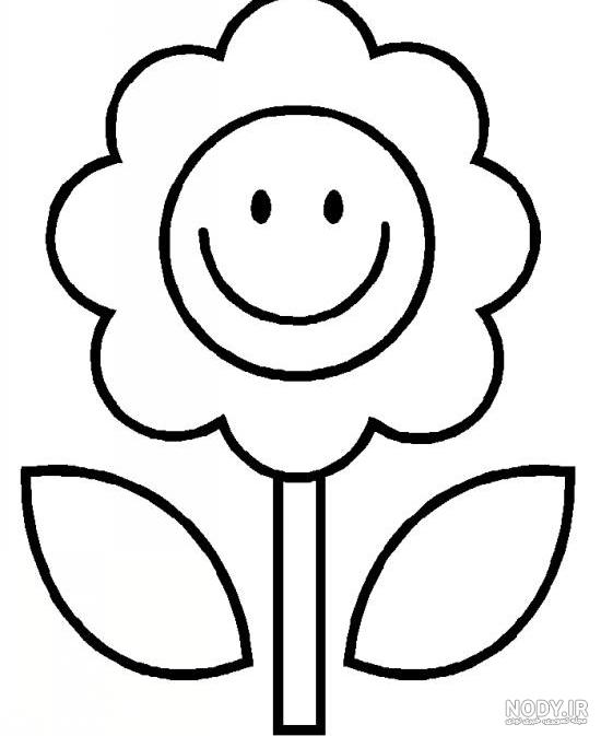 نقاشی ساده رنگی