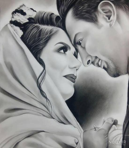 نقاشی سیاه قلم از طبیعت ساده نقاشی سیاه قلم از طبیعت ساده