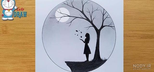 نقاشی سیاه قلم درباره ماه رمضان نقاشی سیاه قلم درباره ماه رمضان