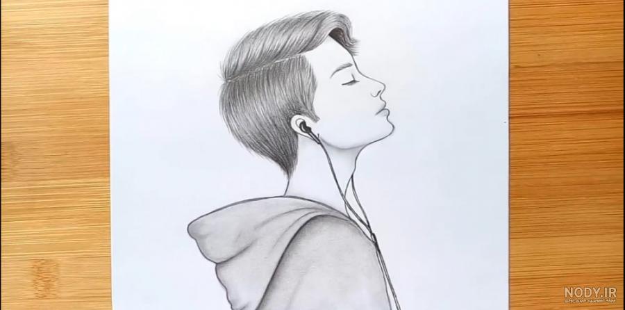 نقاشی سیاه قلم ساده و ابتدایی نقاشی سیاه قلم ساده و ابتدایی