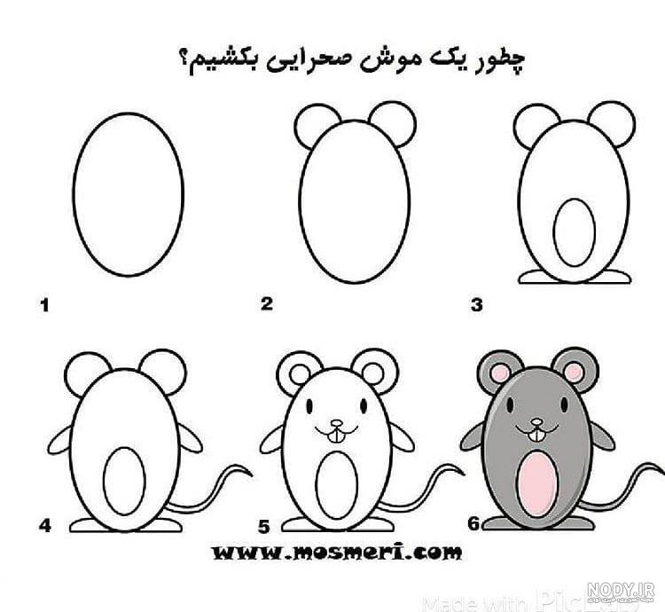 نقاشی وسایل خانه با اشکال هندسی نقاشی وسایل خانه با اشکال هندسی