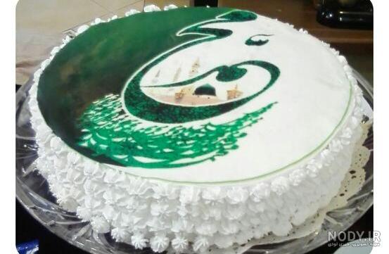 عکس کیک ولادت حضرت محمد