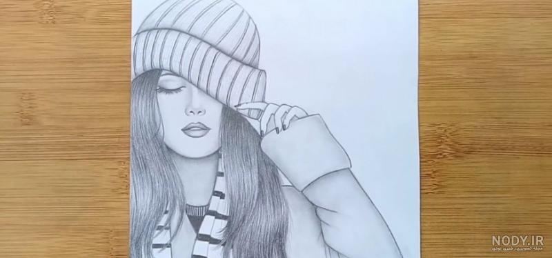 نقاشی دخترانه حرفه ای