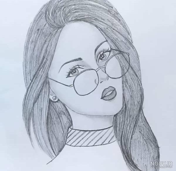 نقاشی ساده دخترانه