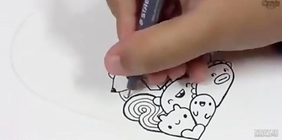 نقاشی فانتزی شلوغ