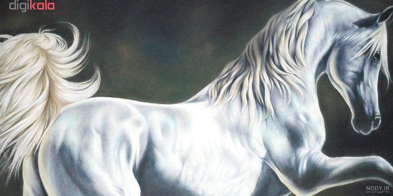 نقاشی هایپررئال اسب