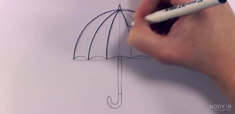 نقاشی چتر فانتزی