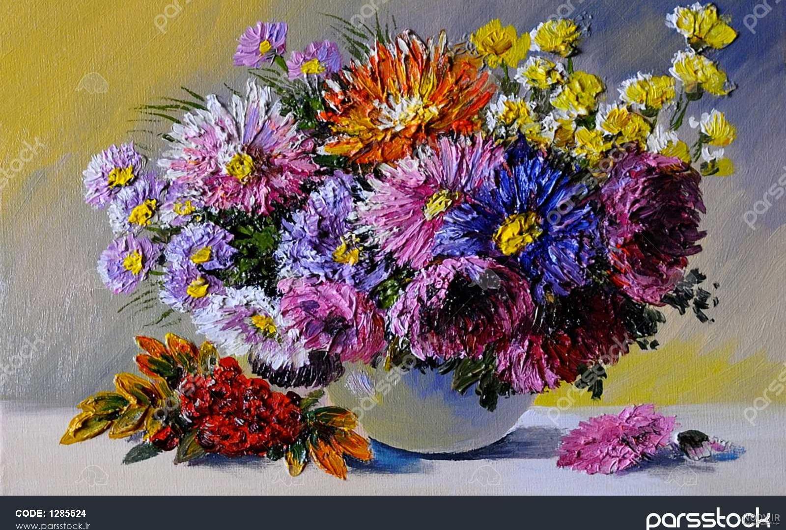 نقاشی گل های مختلف نقاشی گل های مختلف