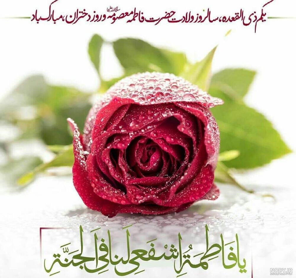 استیکر تولد حضرت معصومه استیکر تولد حضرت معصومه