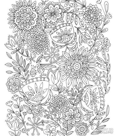 طرح ماندالا حیوانات