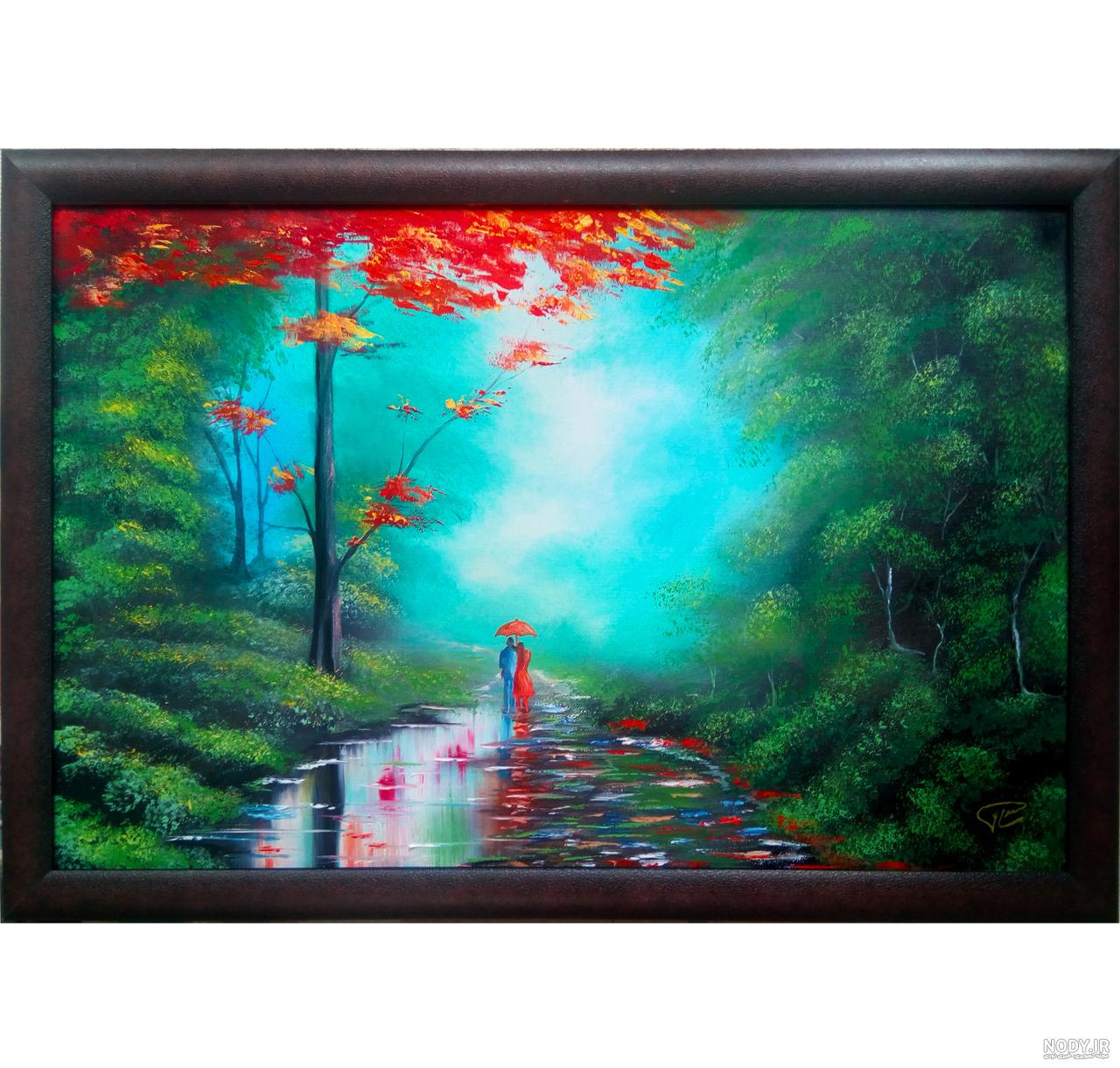 طرح نقاشی روی بوم برای کودکان