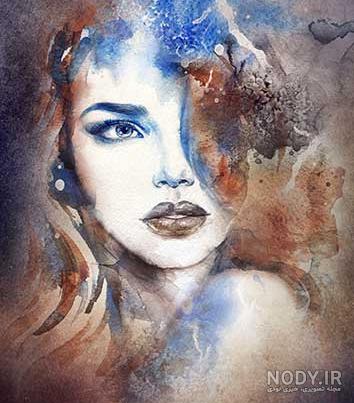 طرح نقاشی زنانه طرح نقاشی زنانه
