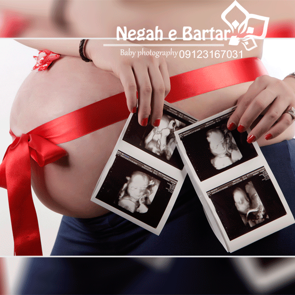 عکس آتلیه حاملگی
