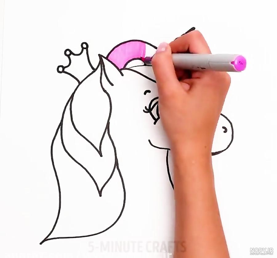 نقاشی با دست زیبا و آسان
