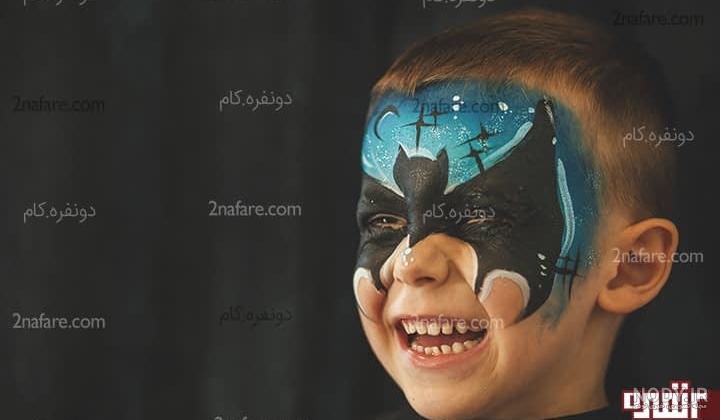 نقاشی روی صورت گربه
