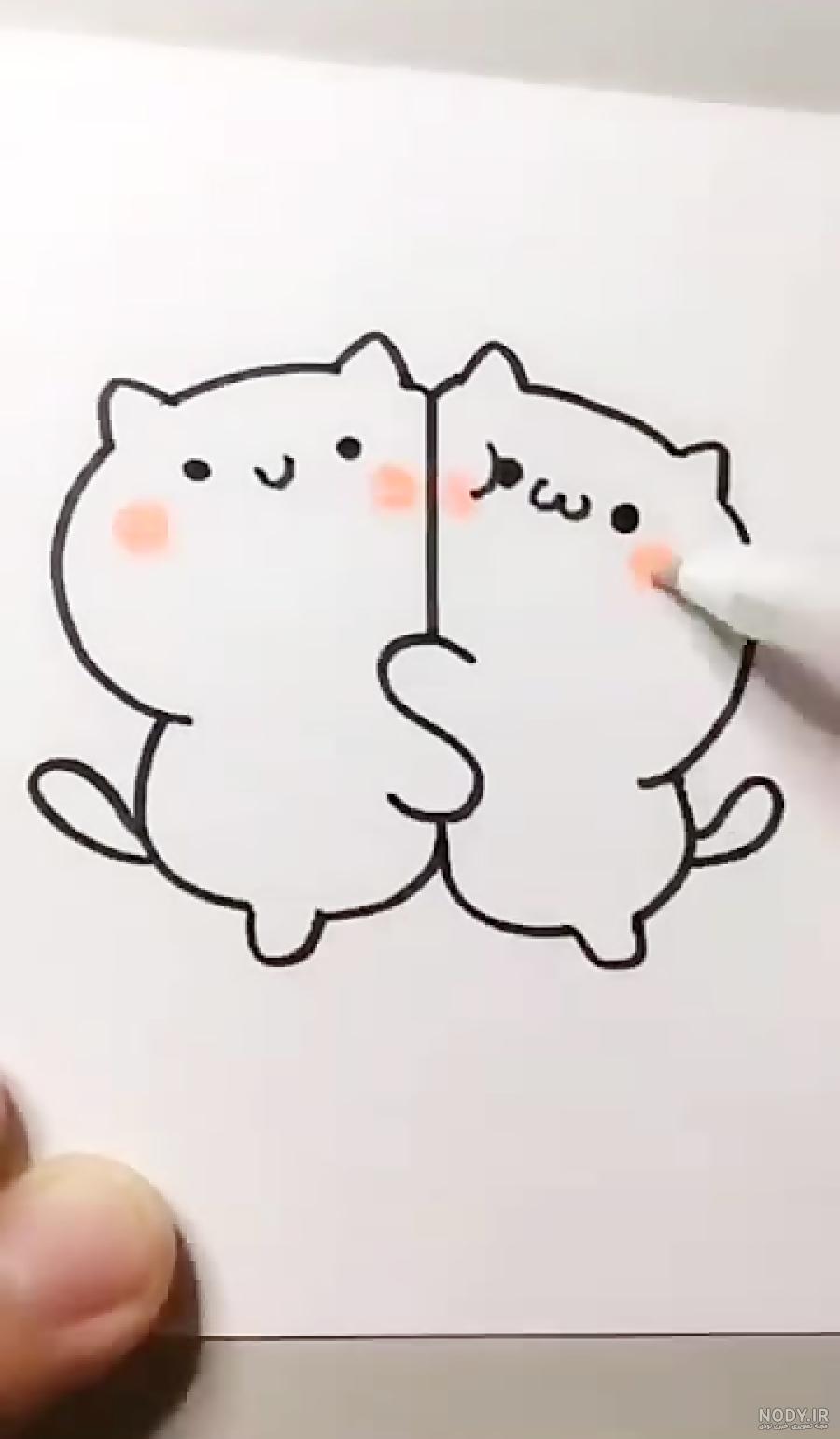 نقاشی ساده کیوت