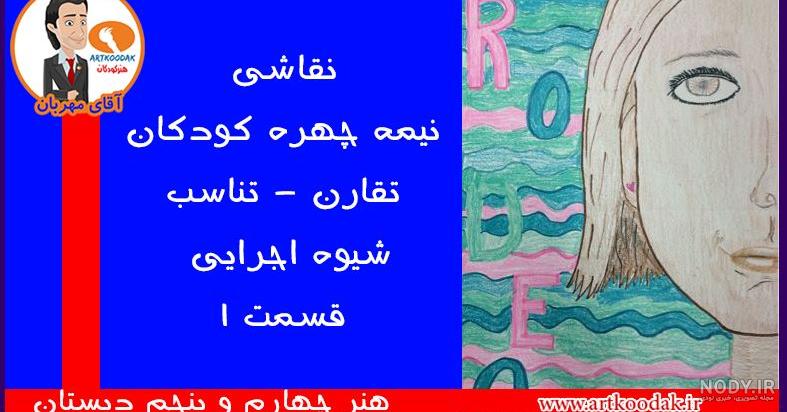 نقاشی صورت تقارن
