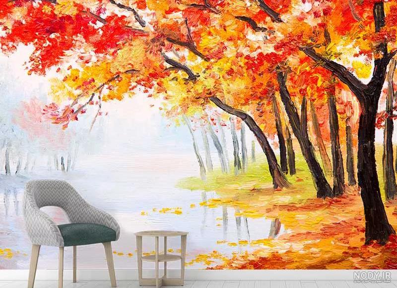 نقاشی طبیعت بچه گانه نقاشی طبیعت بچه گانه