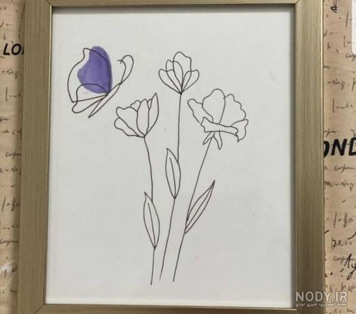 نقاشی مینیمال نقاشی مینیمال