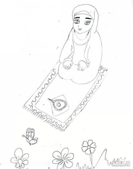 نقاشی نماز جماعت