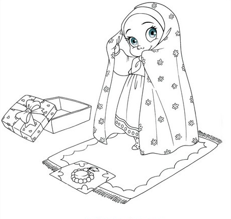 نقاشی نماز عید فطر