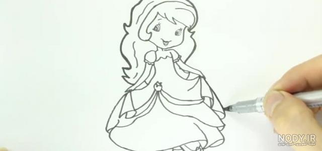 نقاشی کودکانه طراحی دهه فجر