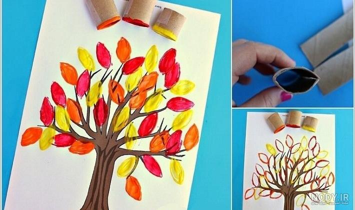 نقاشی گل با گواش ساده