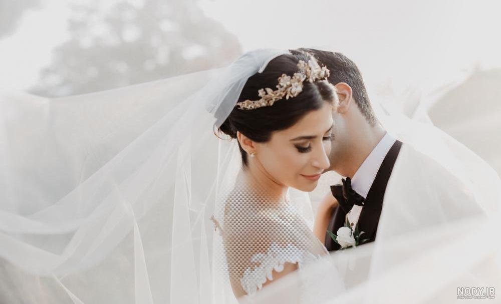 عکس زیبای عروس در آتلیه