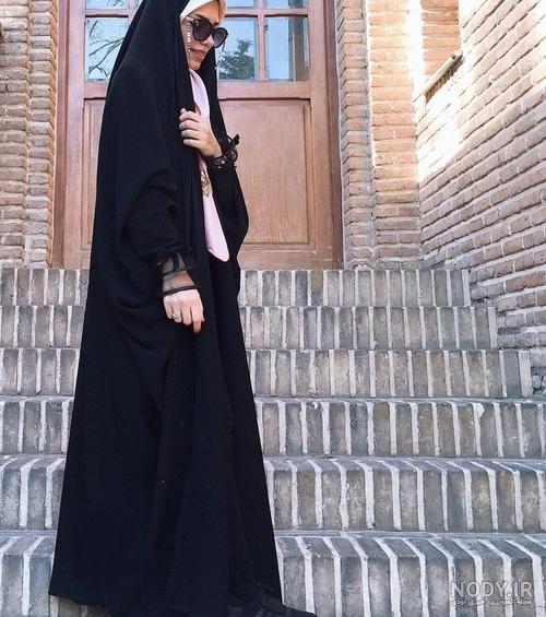 حجاب با مانتو بلند حجاب با مانتو بلند