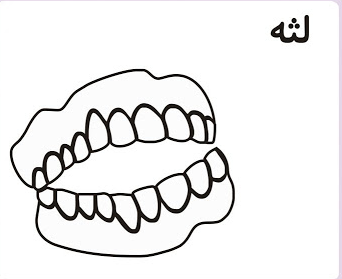 شکل برای حرف ث