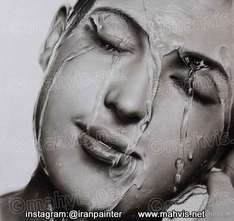 طراحی گل با زغال طراحی گل با زغال