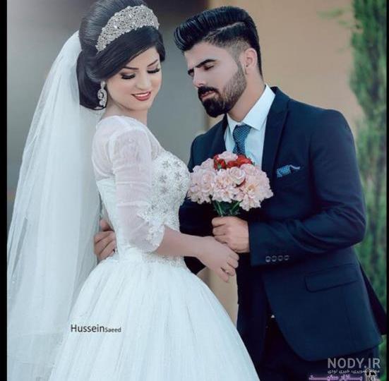 عکس شاسی عروس و داماد