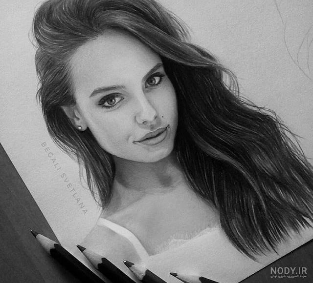 عکس چهره خیس برای طراحی