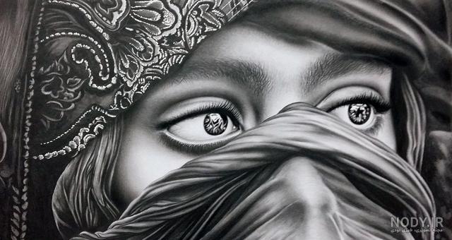 نقاشی سیاه قلم ساده و ابتدایی نقاشی سیاه قلم ساده و ابتدایی