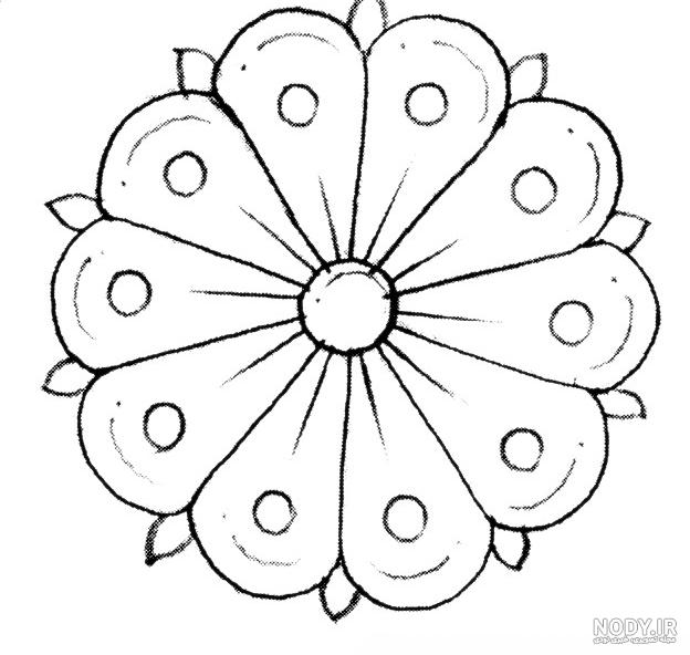 نقاشی فرش ساده