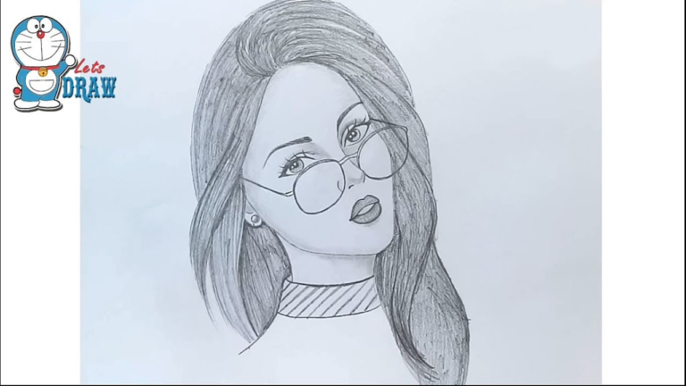 نقاشی چهره دختر رنگی نقاشی چهره دختر رنگی