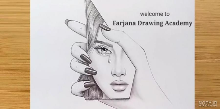 نقاشی چهره شاد و غمگین نقاشی چهره شاد و غمگین