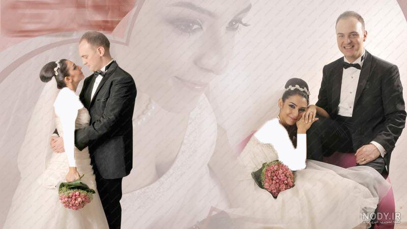 ژست عروس و داماد اسپرت