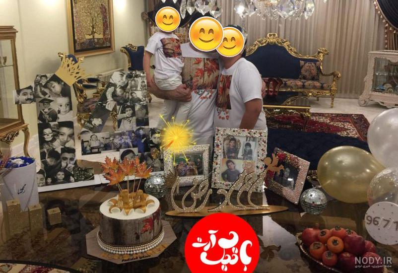 ژست عکس خانوادگی برای تولد
