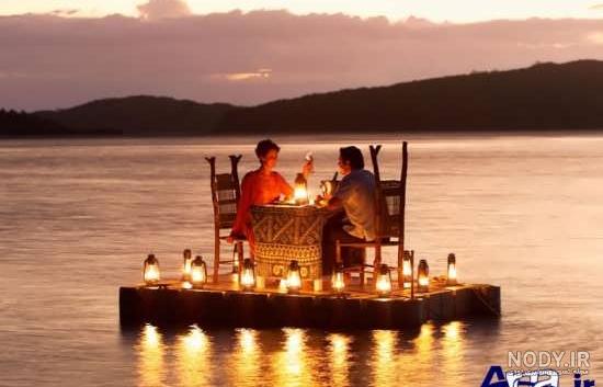 عکس پروفایل لب دریا عاشقانه