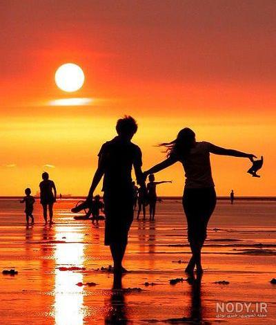 عکس خفن عکس دونفره کنار دریا ایرانی