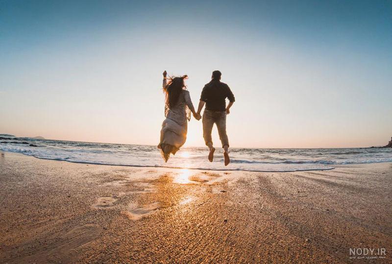 عکس پروفایل لب دریا عاشقانه