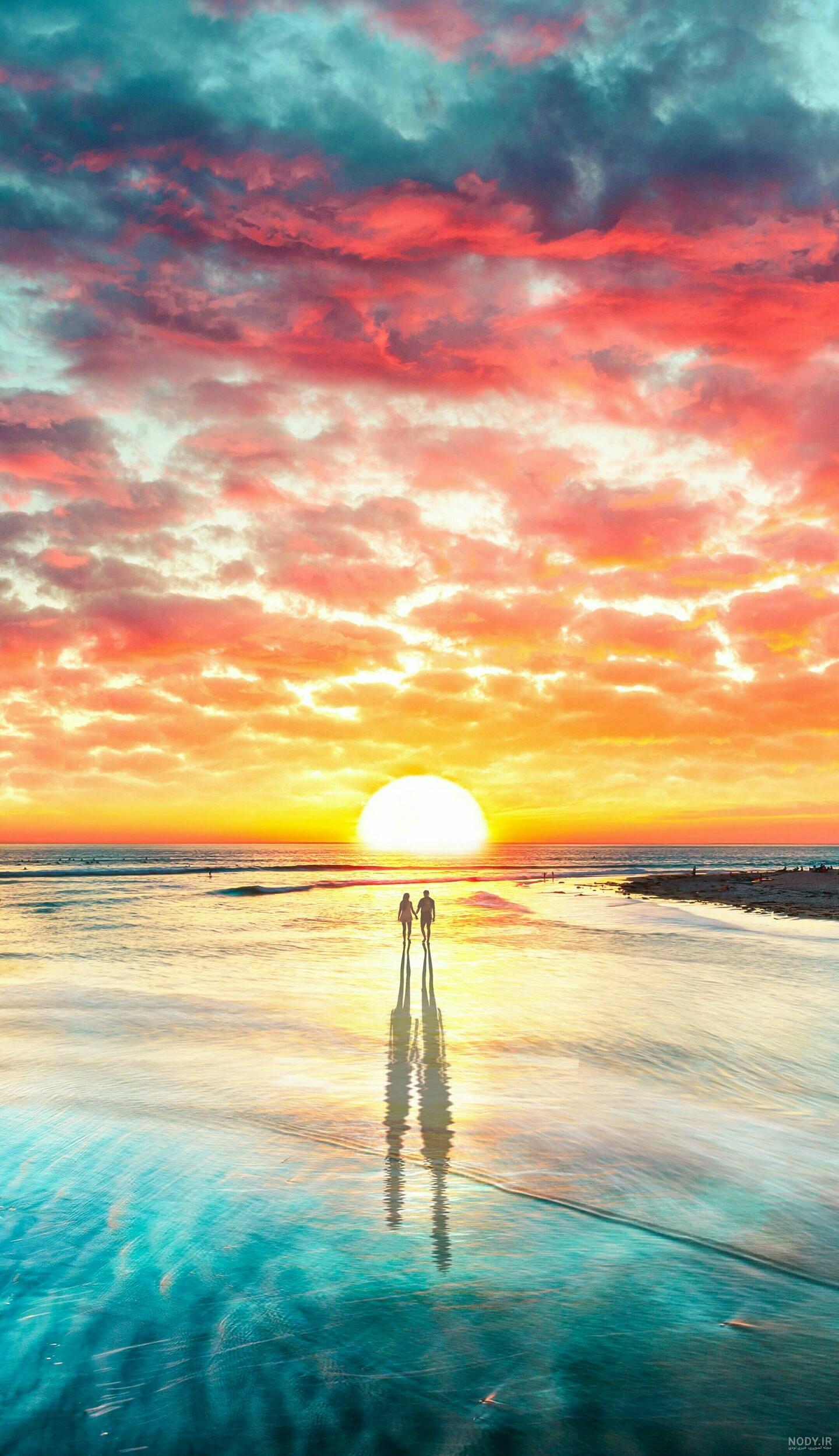 عکس پروفایل لب دریا عاشقانه