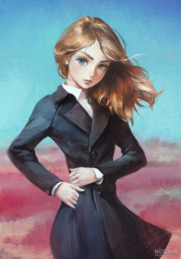 نقاشی دختر چینی ساده نقاشی دختر چینی ساده